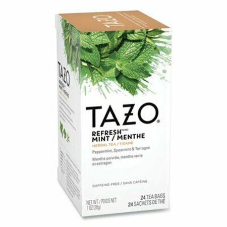 STARBUCKS COFFEE CO Tazo, Tea Bags, Refresh Mint, 1 Oz, 24PK 149902